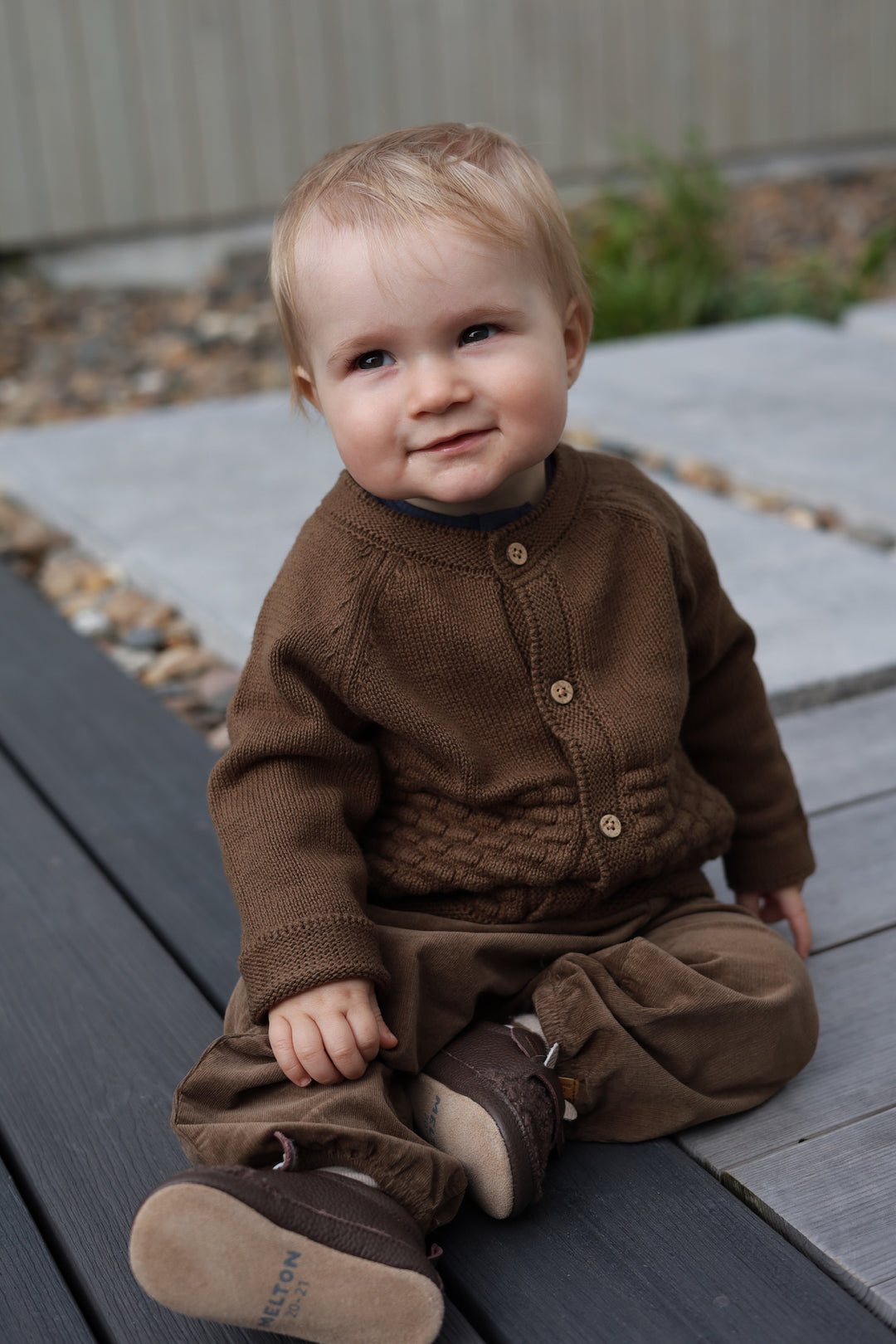 Nbmsomba Loose Cord Pant-So Lil  Mellombrun