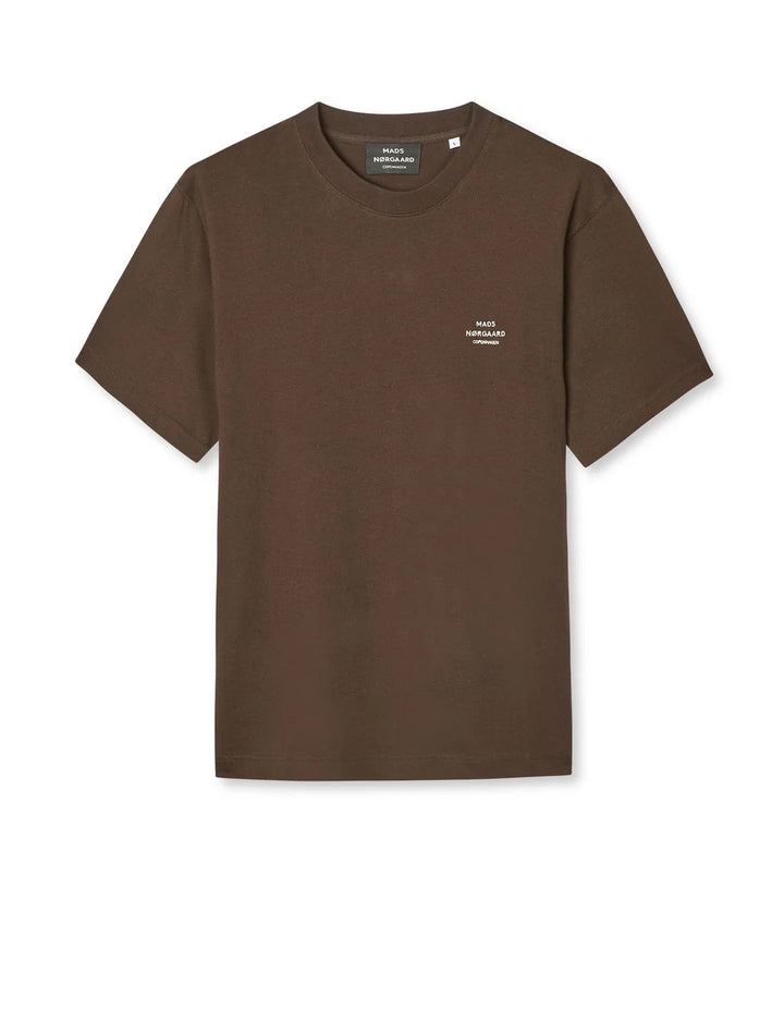 Cotton Jersey Frode Logo Tee  Demitasse