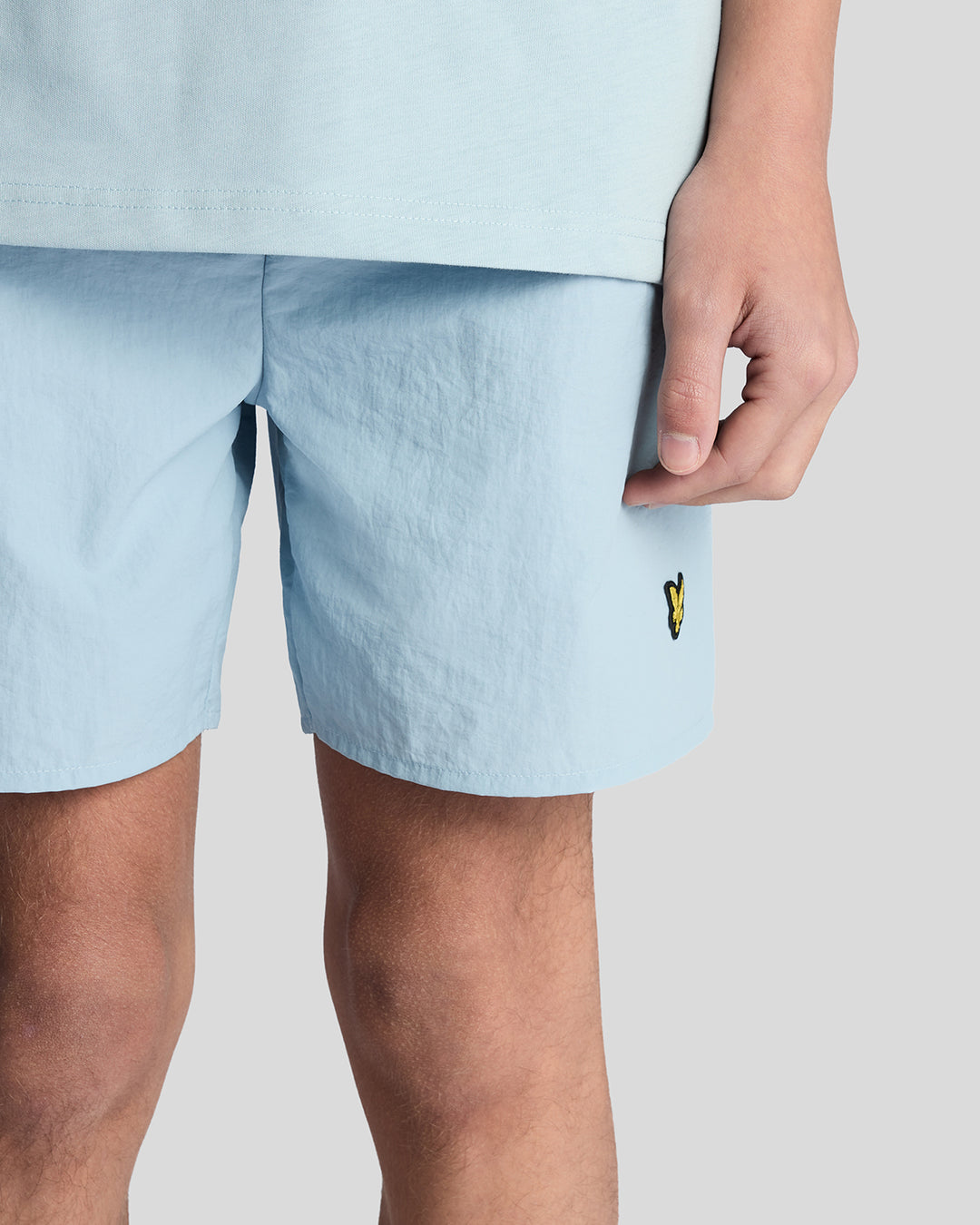 Plain Swim Short  Opal Blue
