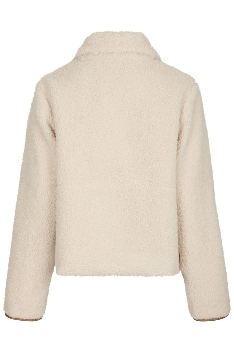 Effa Teddy Jacket  Ivory