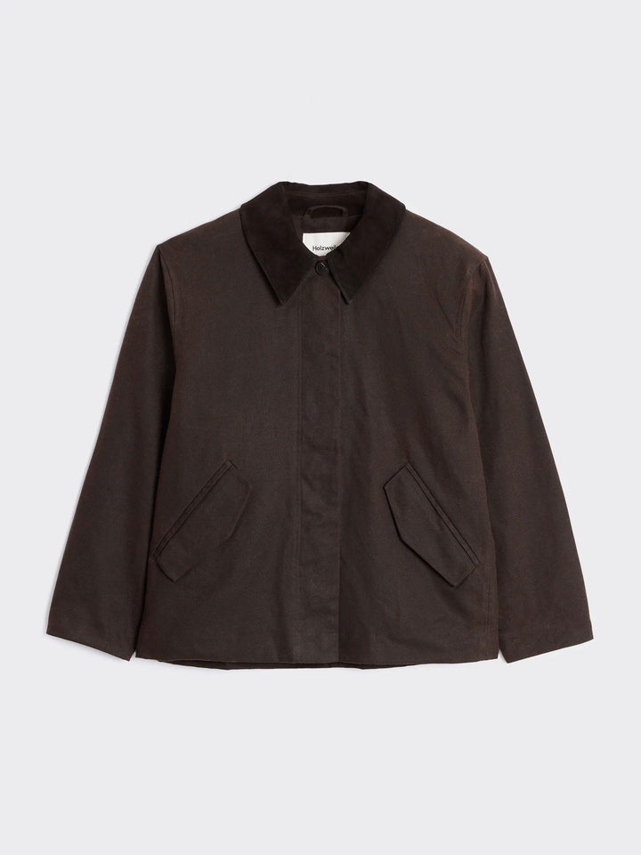 Diana Short Jacket  Dk. Brown