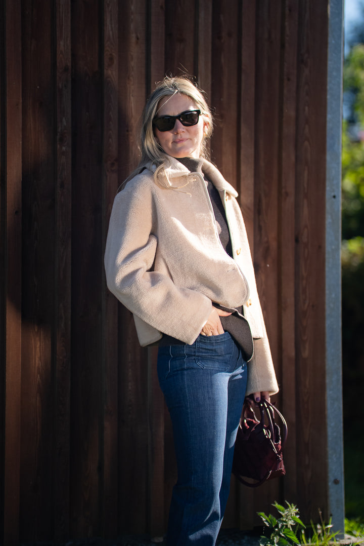 Lula lamb fur jacket  Beige