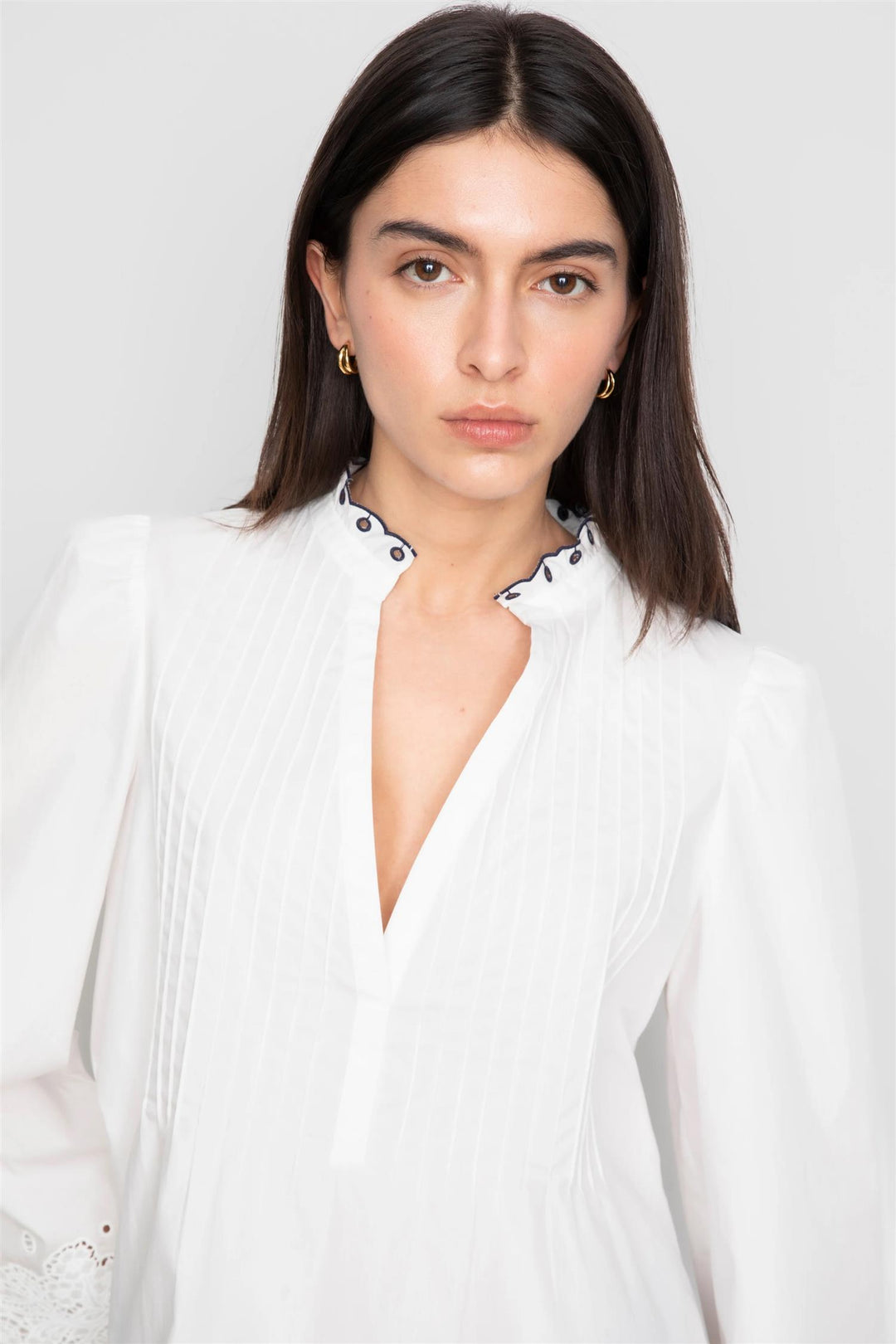 Lynn Blouse  White