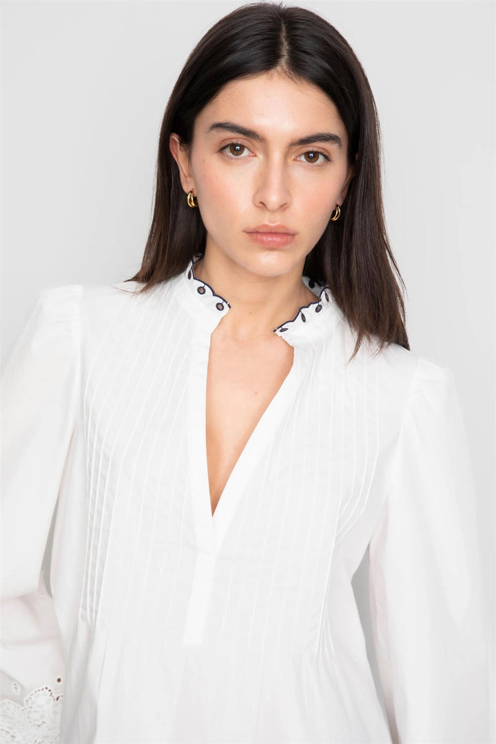 Lynn Blouse  White