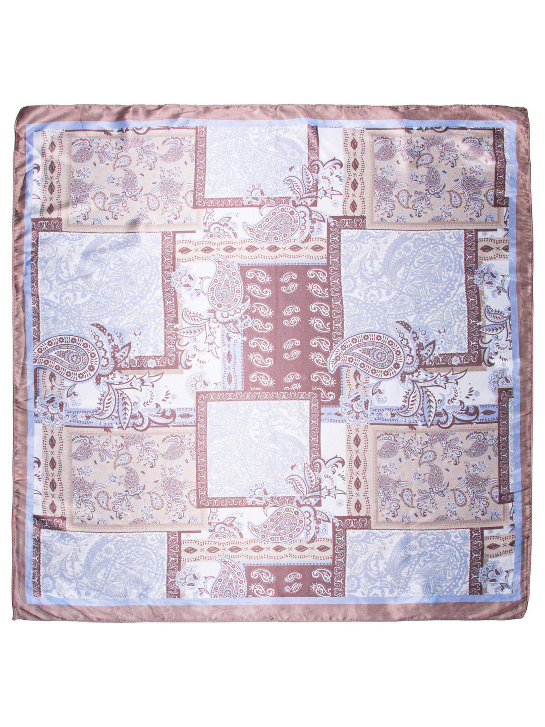 Skjerf paisley  Beige