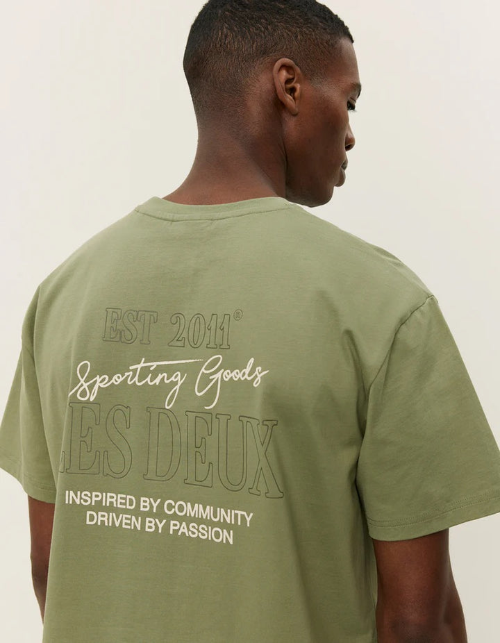 Allen T-shirt  Oil Green