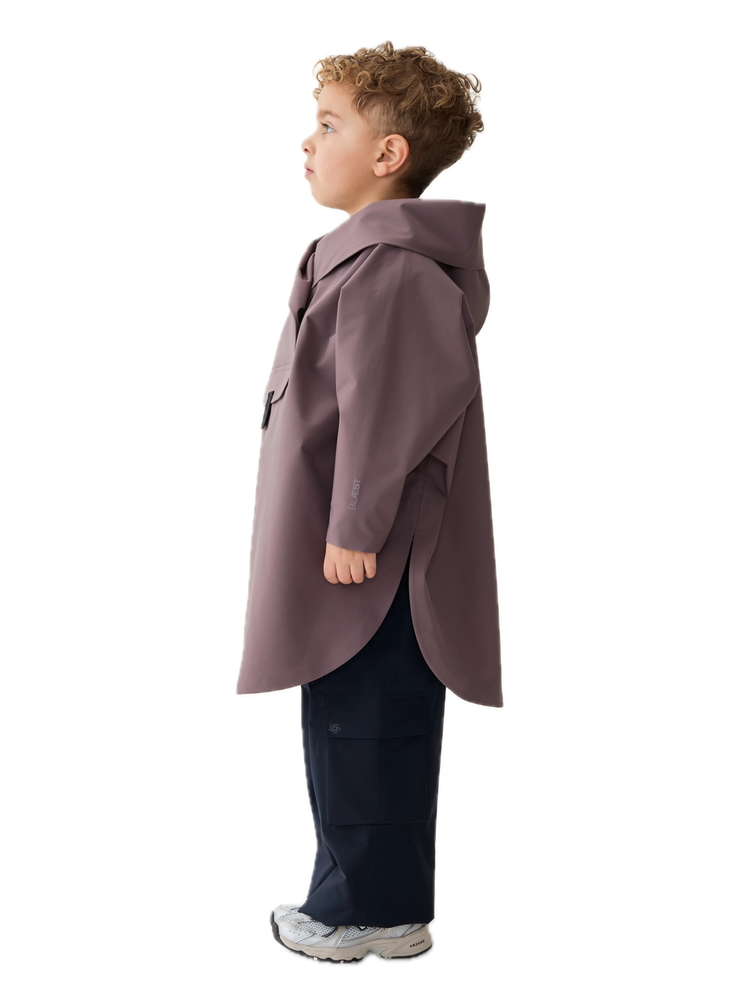 Bergen mini poncho  Stone Mocha