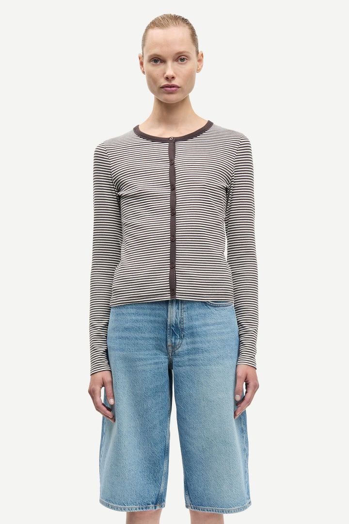 Saalexo Ls Cardigan 7542  Mulch St.