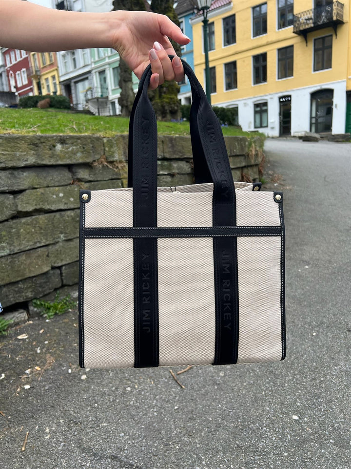 CALI TOTE  Black/Off White