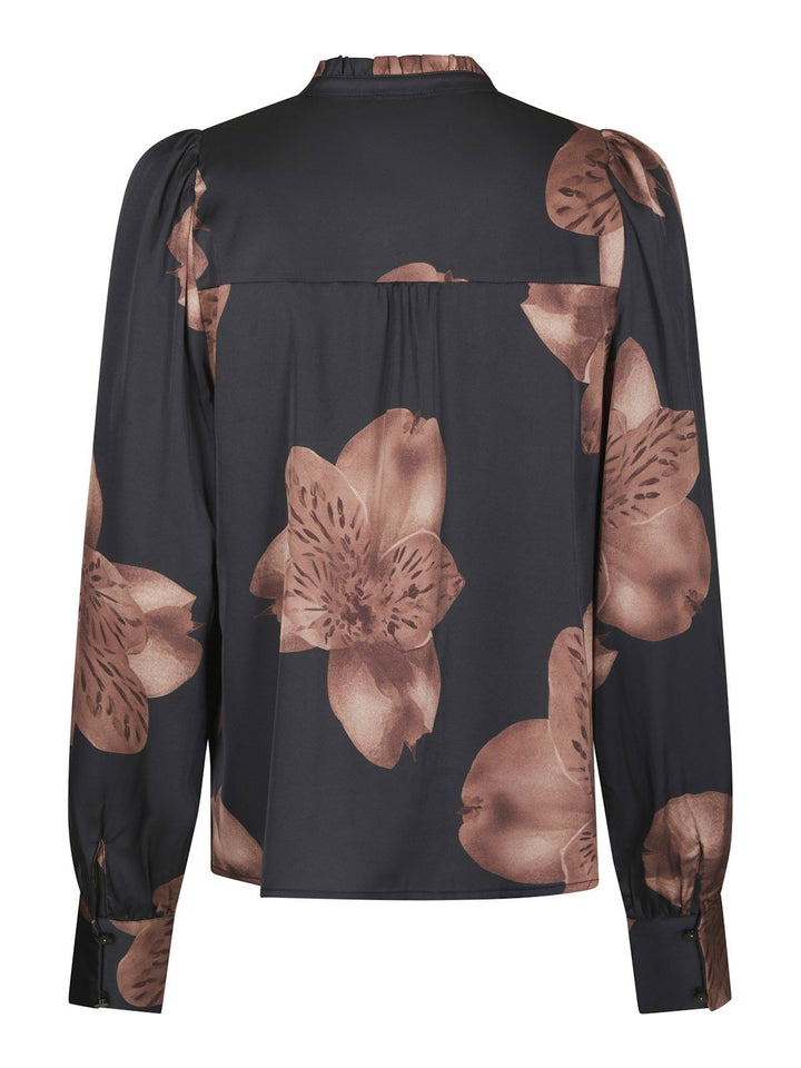 Massima Misty Orchid Blouse Midnight Blue