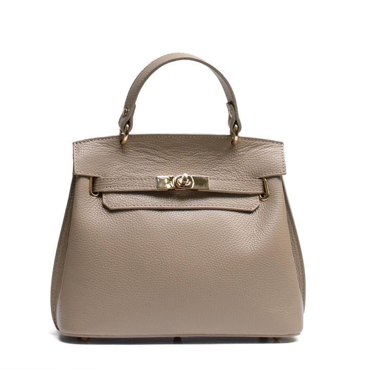RIVOLI LEATHER  Light Taupe