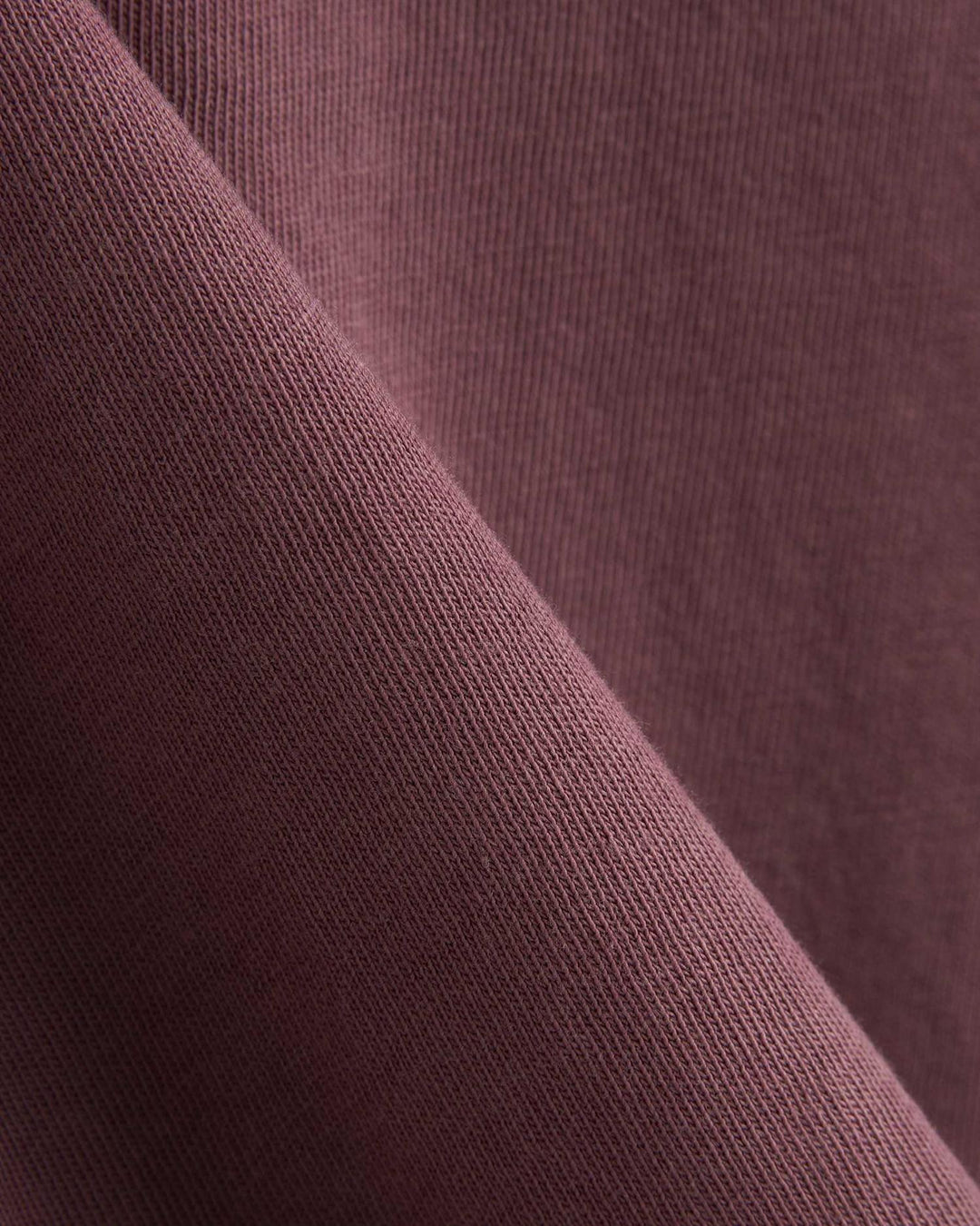 ROCKY CROPPED TEE  Washed Burgundy