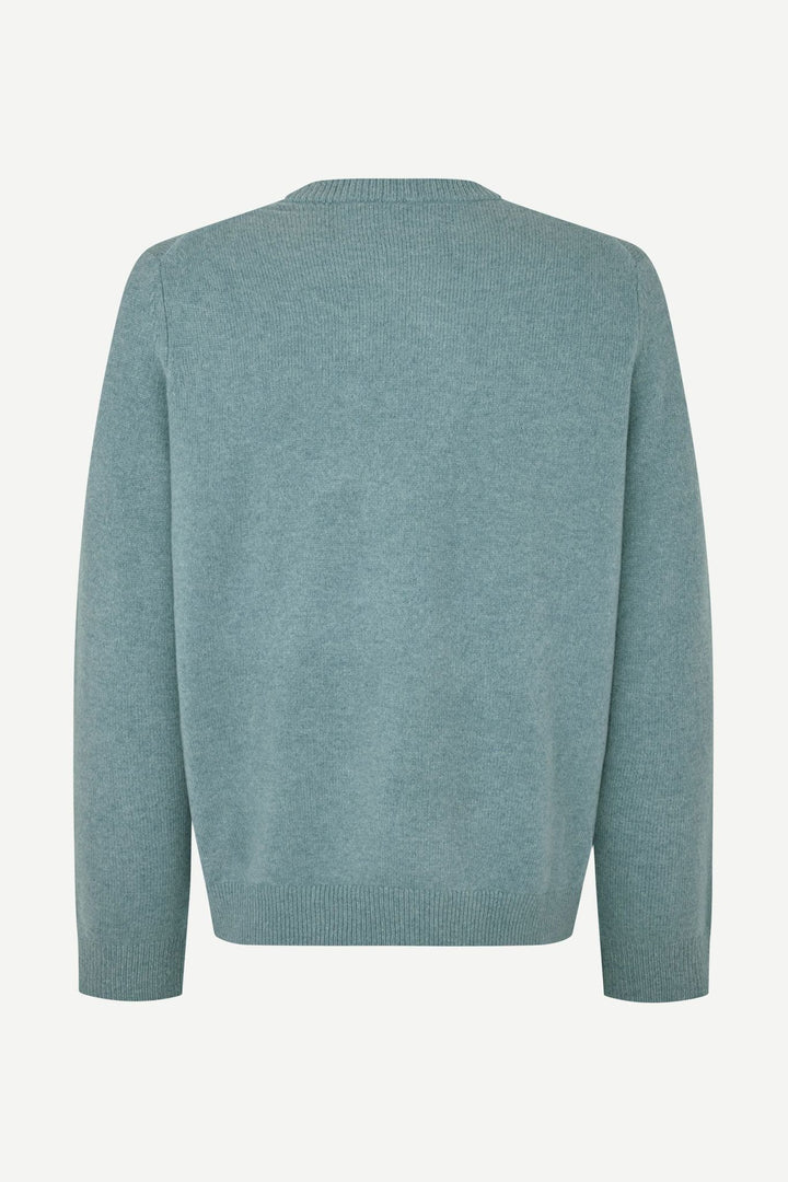 Isak Knit Sweater 15010  Stormy Sea