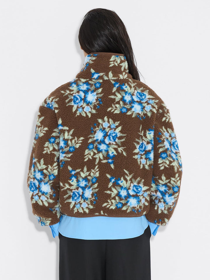 Rype Fleece Jacket  Brown Mix