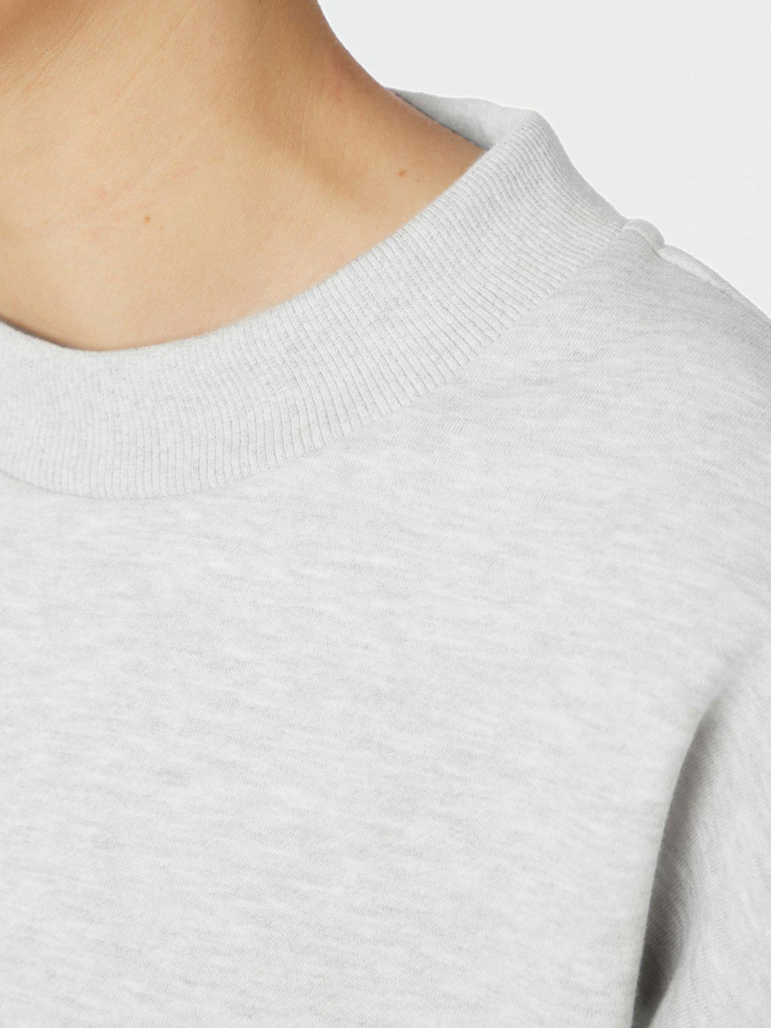 Yuna Sweatshirt  Light Grey Melange