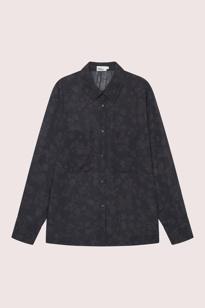 Frost Shirt  Petite Plum Flower