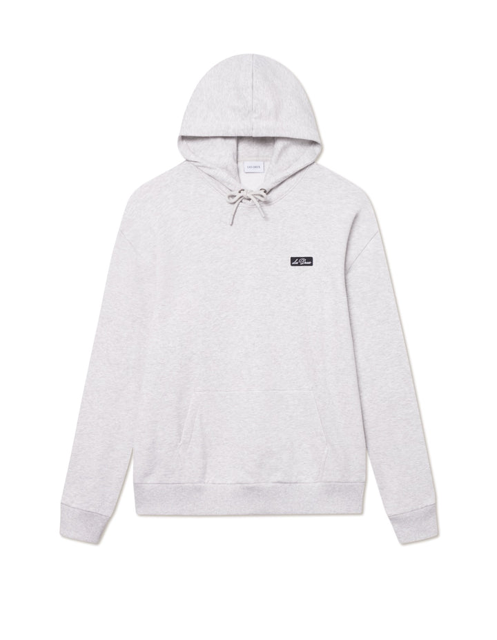 Patch Hoodie  Snow Melange