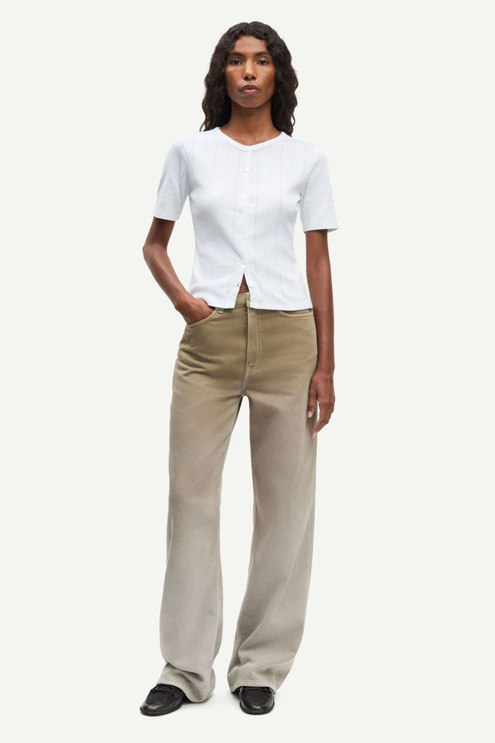 Sajuni Ss Cardigan  White
