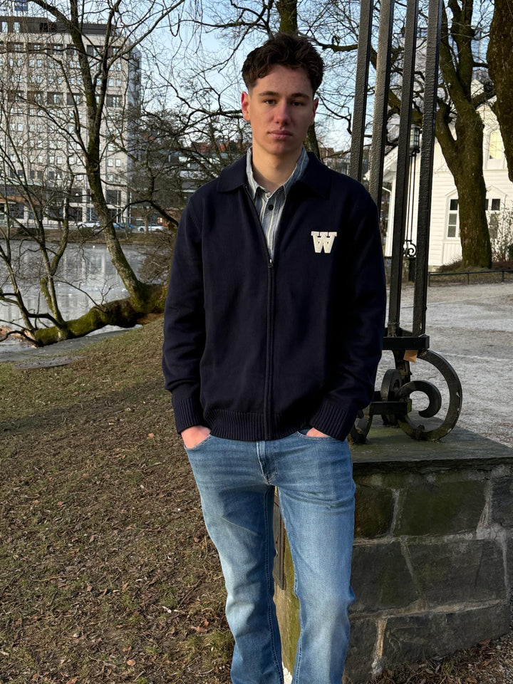 WWTay zipper cardigan  Salute