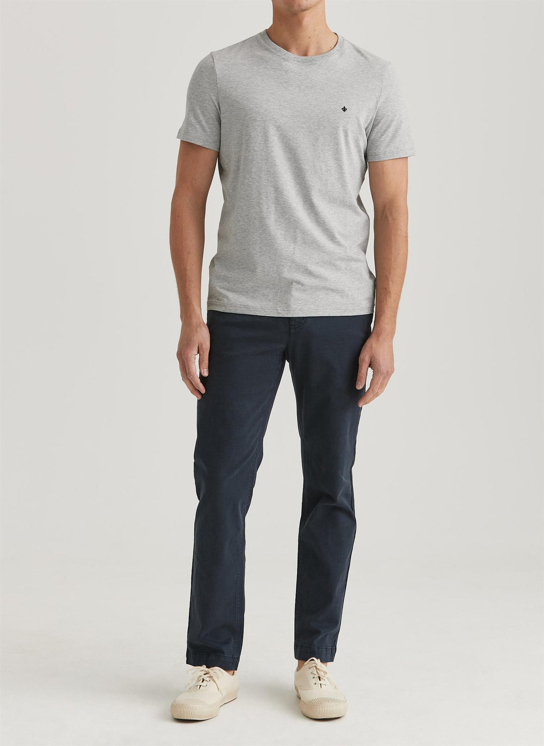 Jeffrey Brushed Chino  Blue