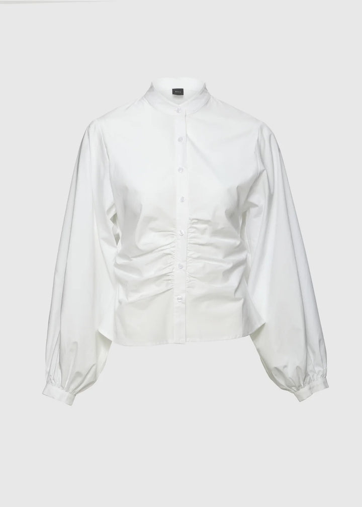 Velora Poplin Shirt  White