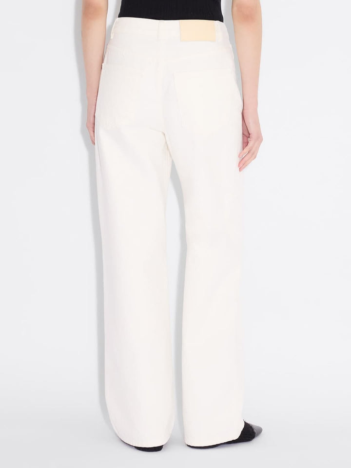 W Wide Jeans  Ecru