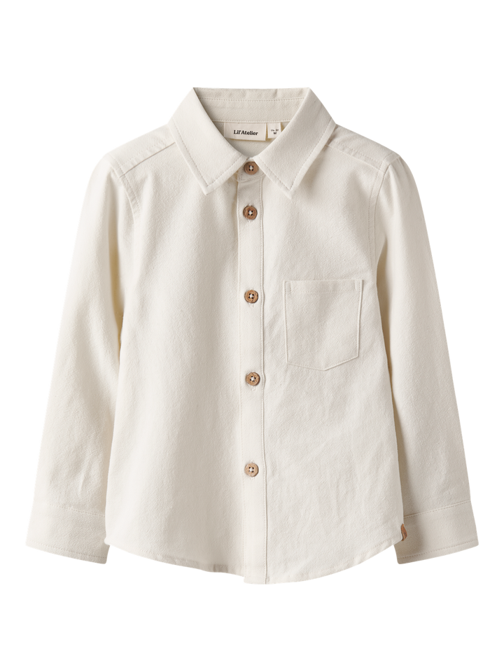 NMMHADAM LS SHIRT LIL  Offwhite