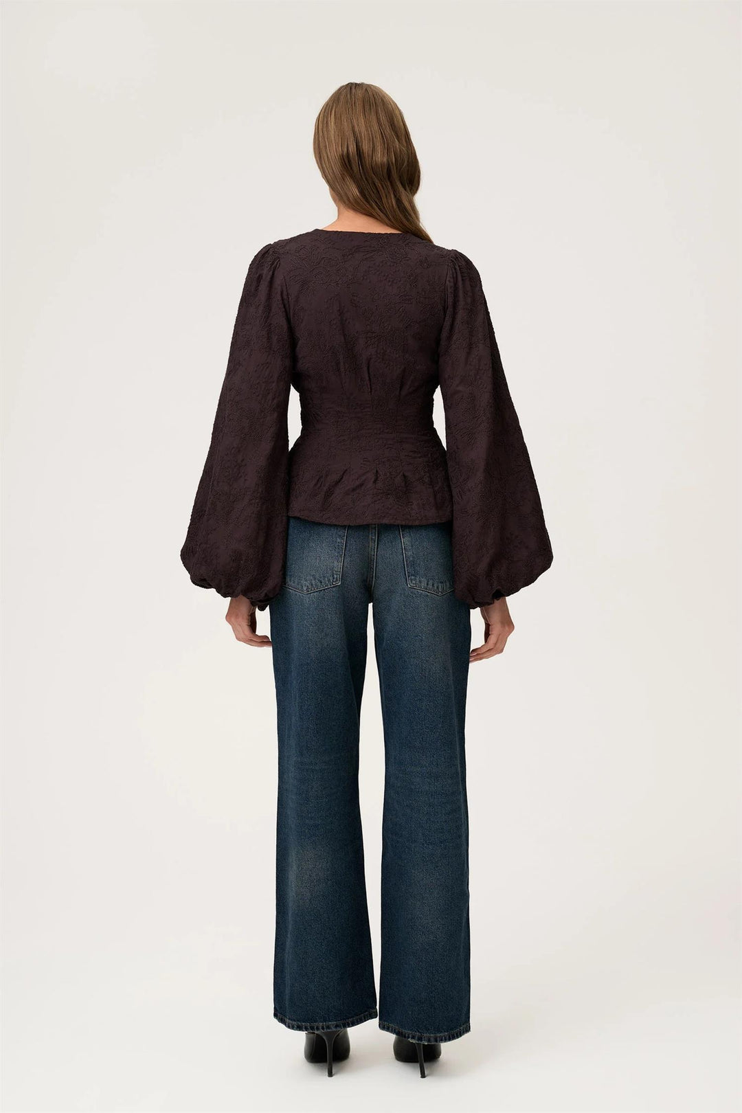 PALENA BLOUSE  Brown