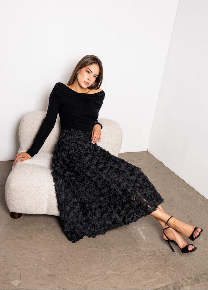 Astrid Skirt Rosette Rosette