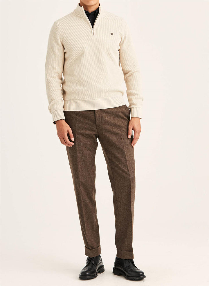 Colin Half Zip  Khaki