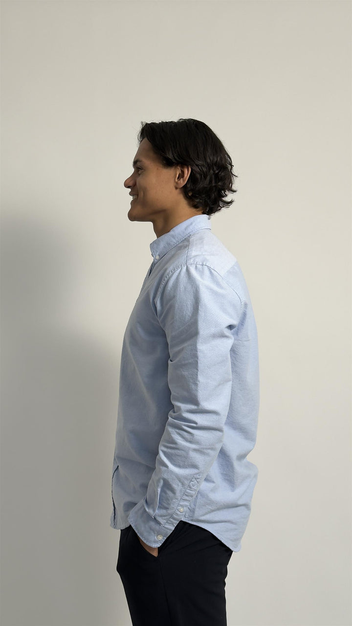 Saliam BX shirt 15095  Oxford Blue
