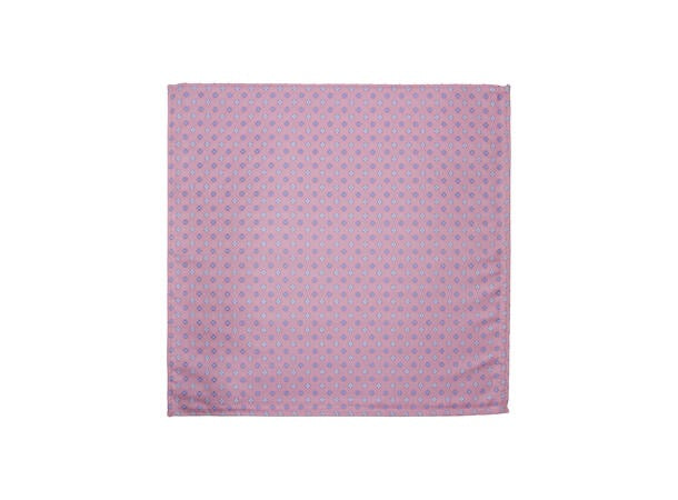Santi silkeslips m/hanky  Rosa