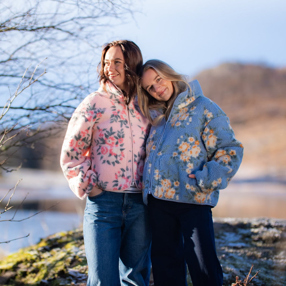 Rype Fleece Jacket  Light Pink Mix