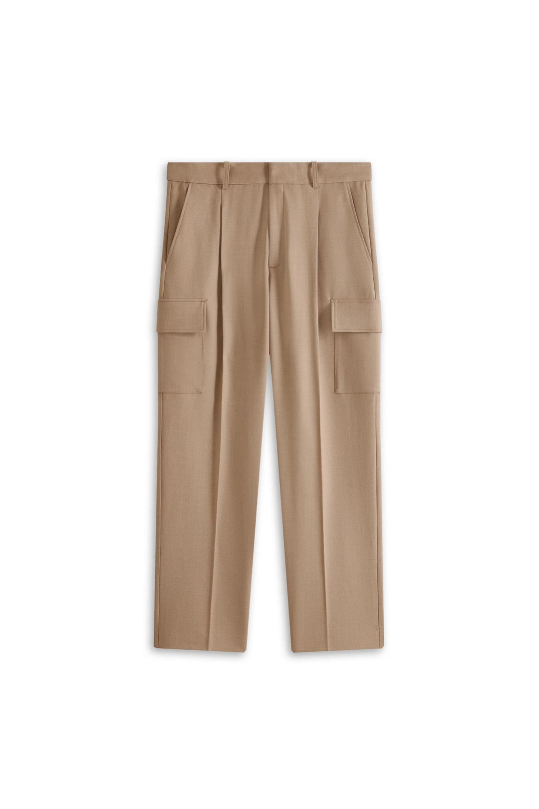 LE PANTALON CARGO FLANELLE  Beige