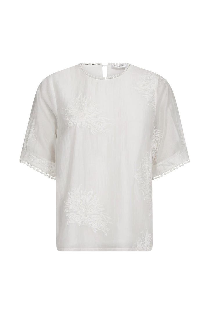 NeaCC SS O-Blouse  White
