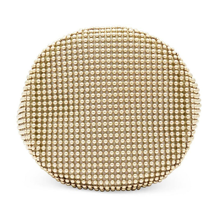 BIANCA Ball Mesh Handle Bag Gold