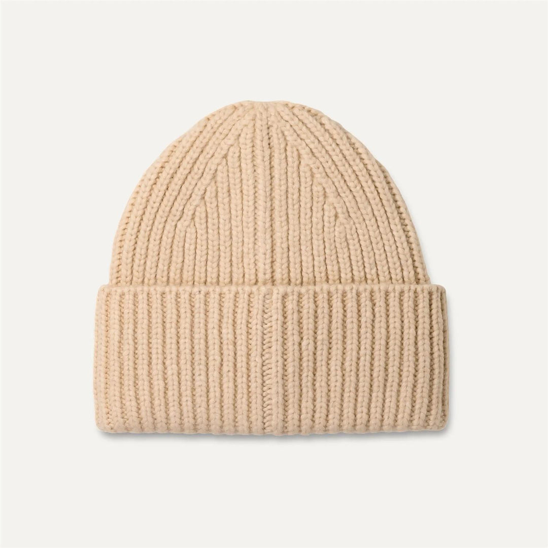 Chunky Rib beanie  Cream