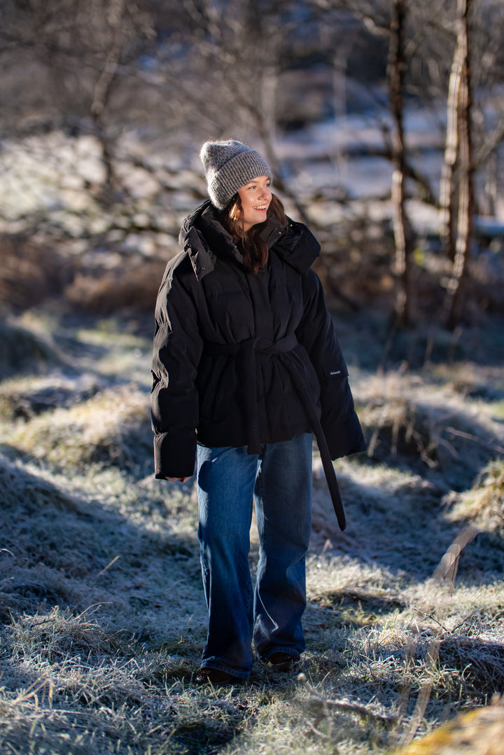 Steilia Brushed Down Jkt  Black