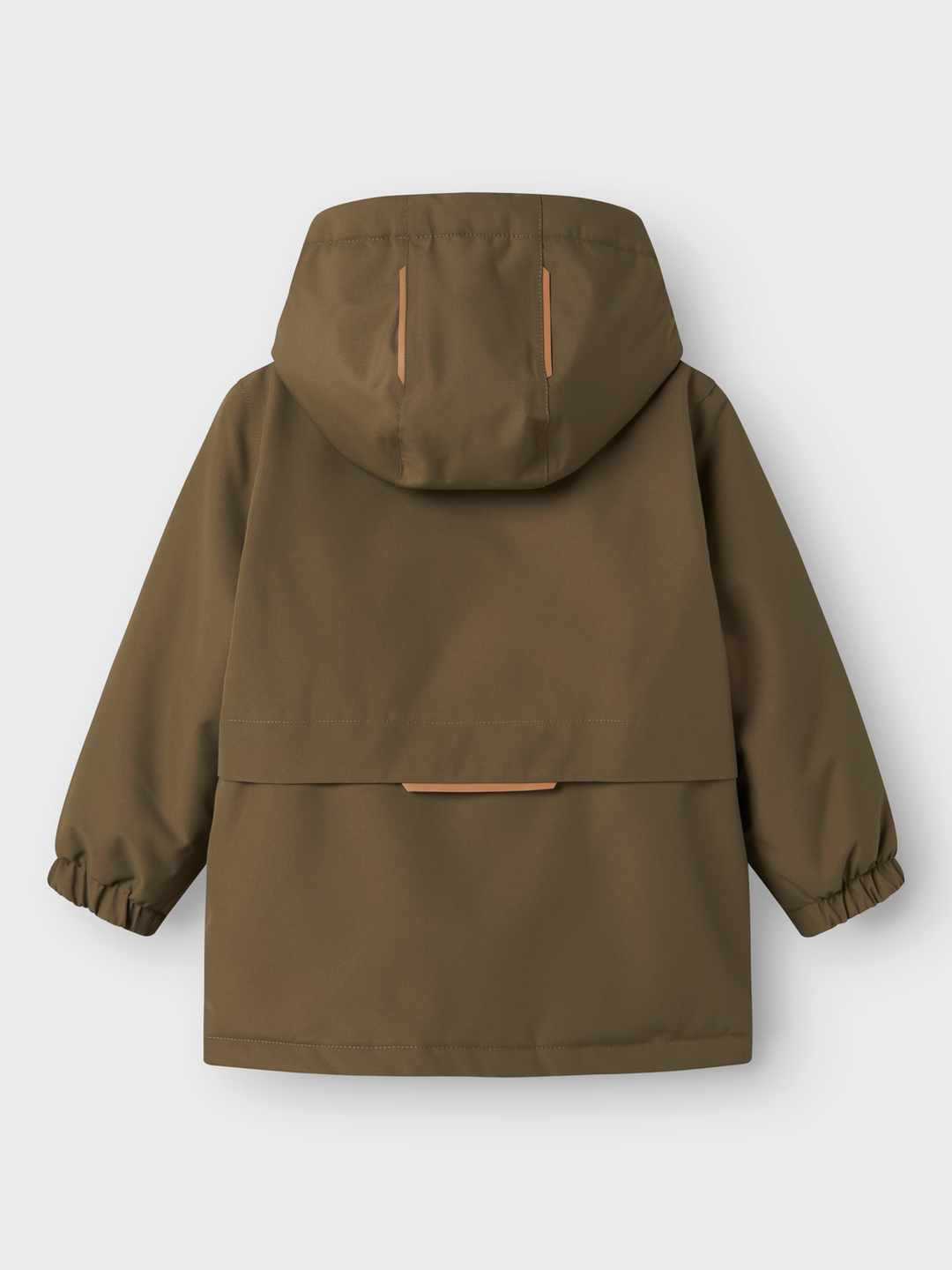 NMMLASNOW10 JKT SOLID FO LIL  Mørkegrønn