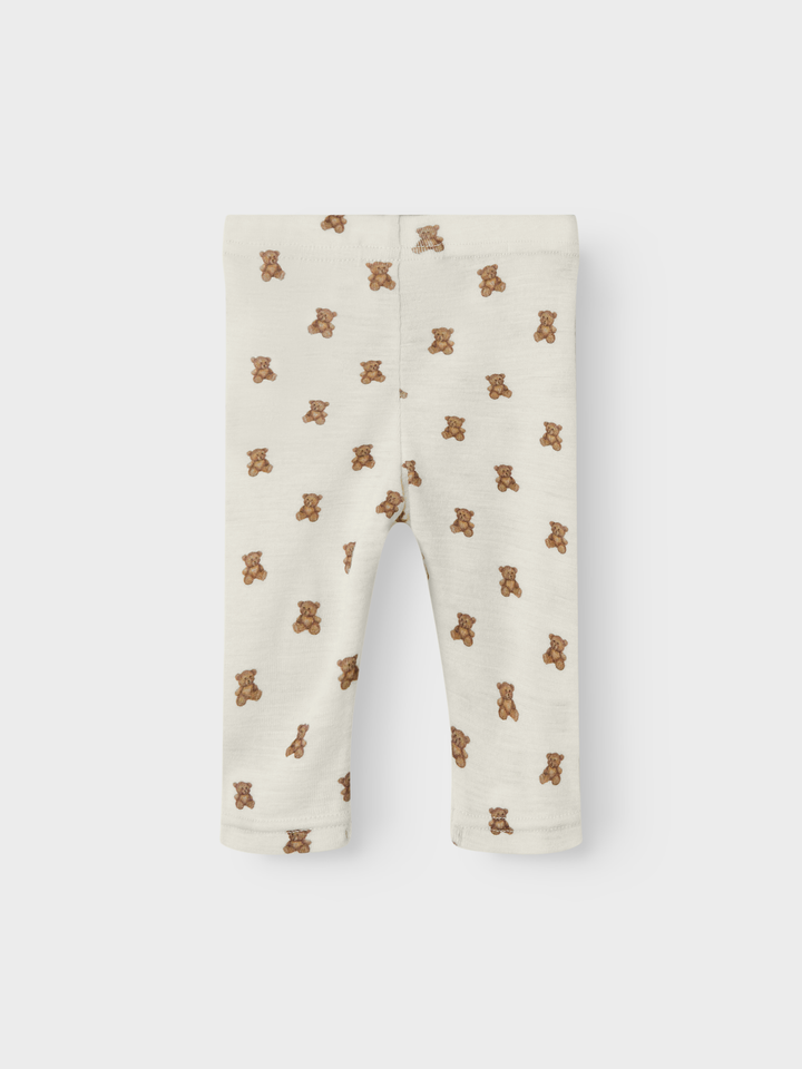 NBNNALU SLIM WO/MO LEGGING LIL  Offwhite