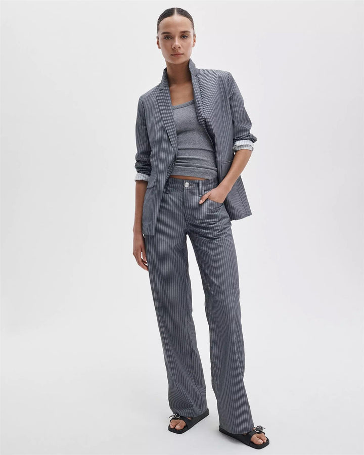SAIGE STRIPE POPLIN PANT  Salst