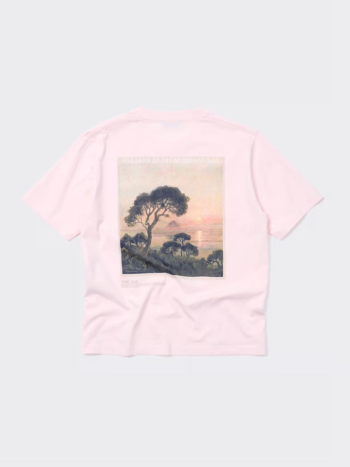 Kjerag National Tee  Lt. Pink