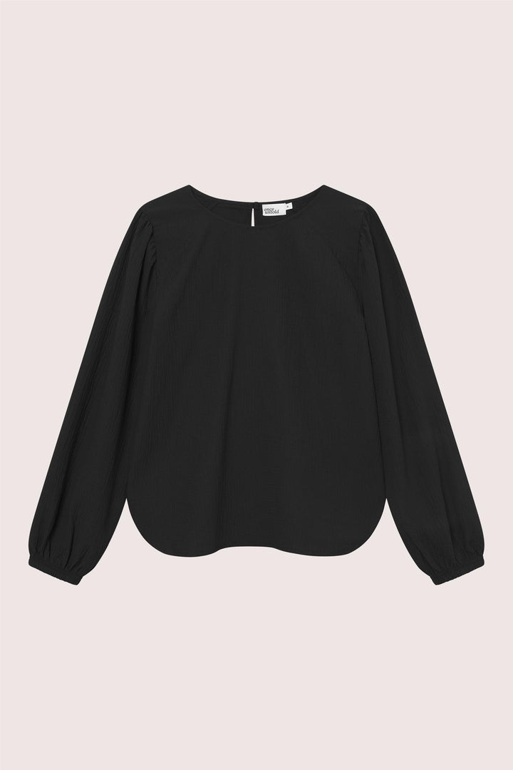 Mercer Blouse  Black/Black