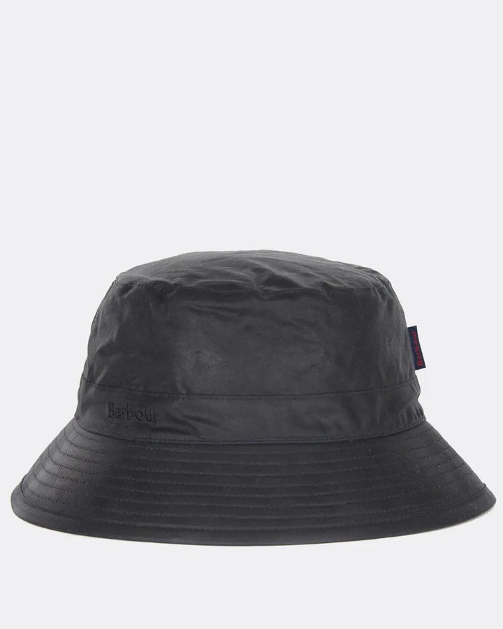Barbour Wax Bucket Hat  Navy