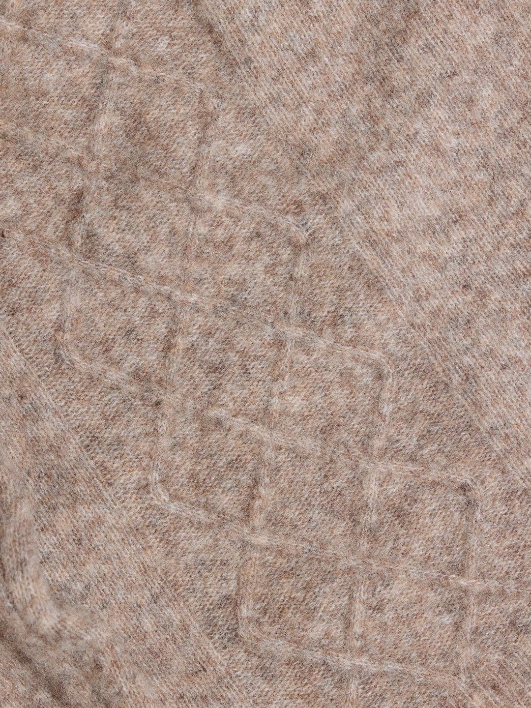 Argyle Polo  Taupe