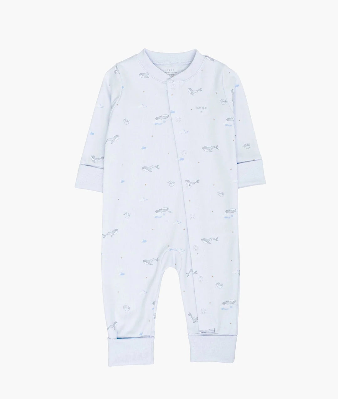 Whales Overall Blue