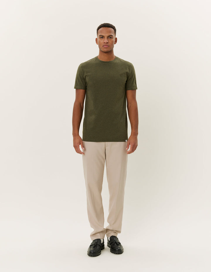 Nørregaard Tonal T-Shirt  Forest Green Melange