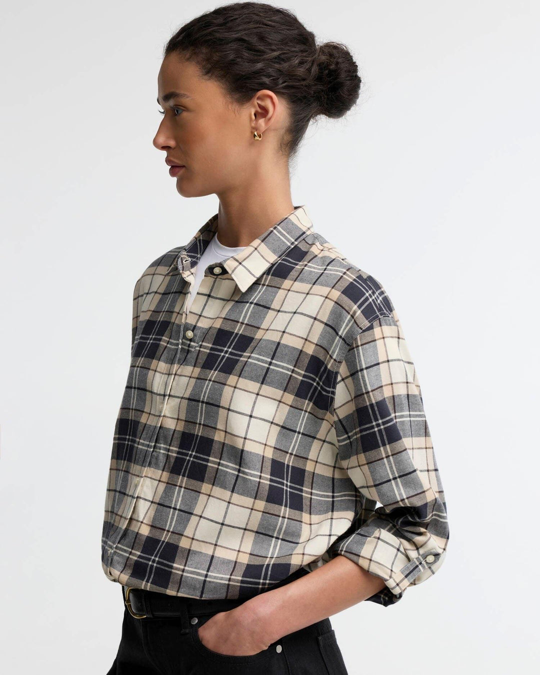 Barbour Elishaw Shirt  Lt Birchwood Tartan