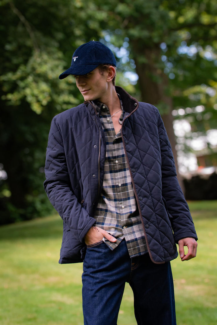 Barbour WP Shoveler Qu  Navy