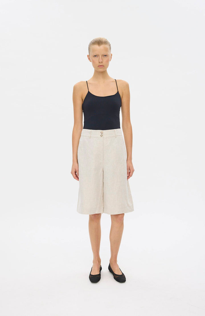 Laurafv Long Shorts 888  Crystal Linen